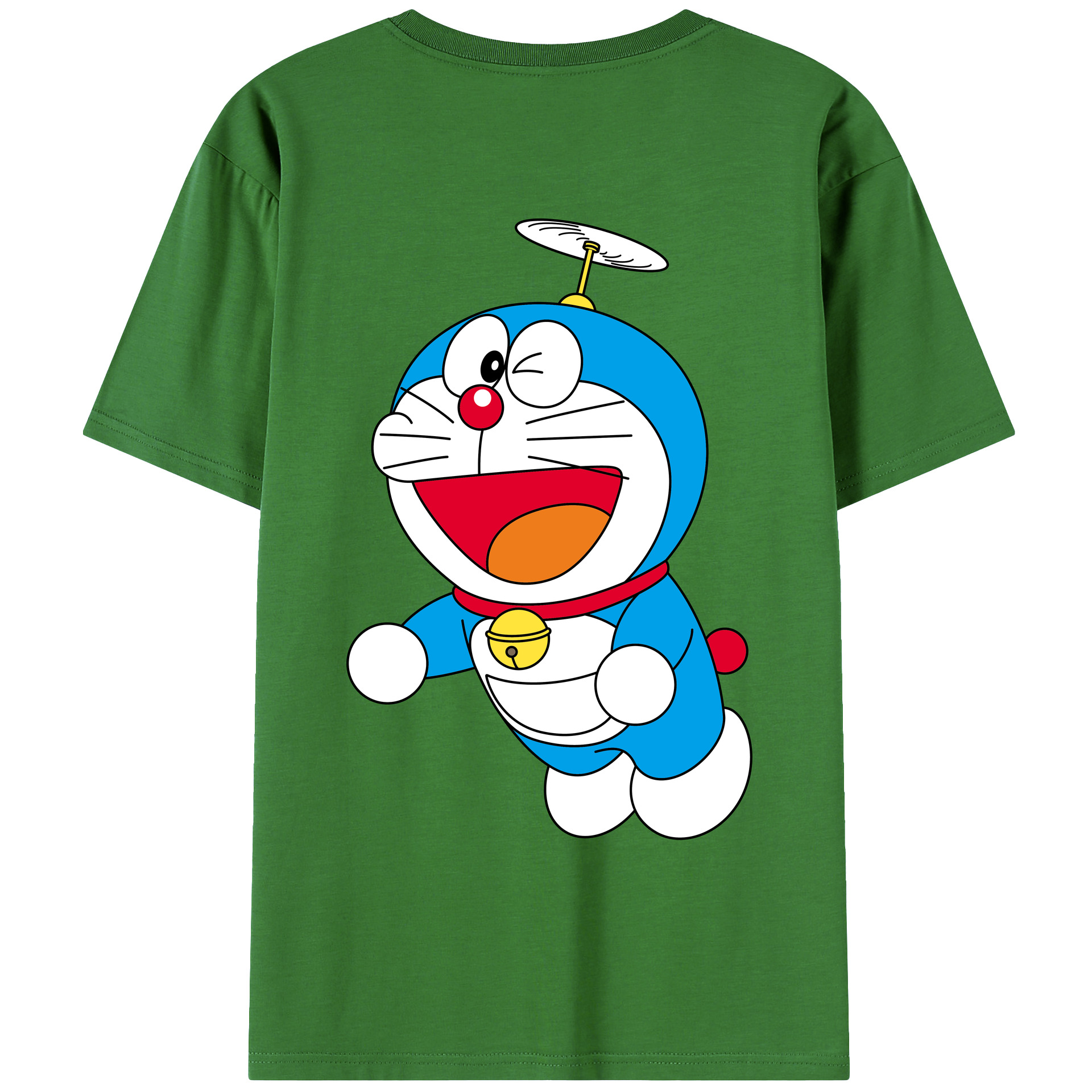 （画像用） ドラえもん Doraemon レディース半袖Tシャツ(バックプリント)